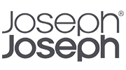 Логотип компании Joseph Joseph с современным дизайном и стильными шрифтами.